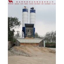 輝特混凝土攪拌站HZS50攪拌性能強(qiáng)，攪拌均勻、迅速，生產(chǎn)效率高