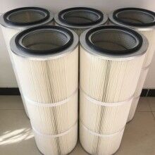攪拌站倉(cāng)頂除塵濾芯提高使用效率-靈蘊(yùn)先峰